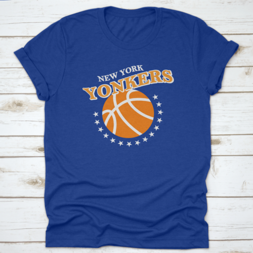 New York Yonkers, Basketball Stars Slogan Print Vector