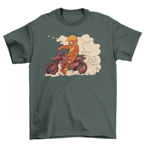 Biker t-shirt cool tee motorbike