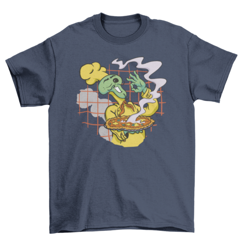 Pizza alien t-shirt